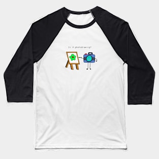 Is it photodrawing? Baseball T-Shirt